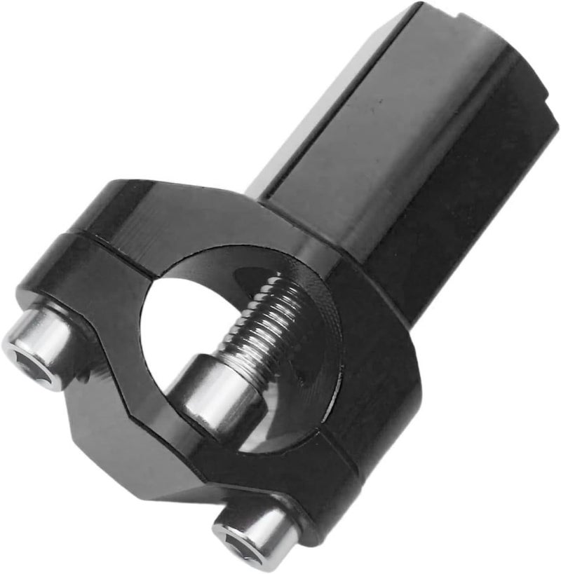 Adsspro CNC 1 1/8" 28MM Motorcycle Handlebar Riser Handlebar Handle Risers Bar Mounts Clamps for 250XC-F 250XC 300XC 19-22 SX125 SX150 SX250 SXF250 SXF350 16-19 Dirt Pit Bike (Black) - Image 2